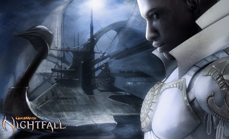 looking, Games, real people, guild wars nightfall, one person, arts culture and entertainment, wars, Guild Wars, business, young men, closeup, young adult