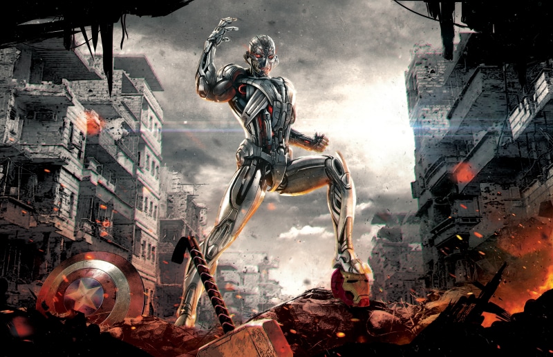 Supervillain, Artwork, Avengers, Ultron, 5K, 5K, Marvel Comics