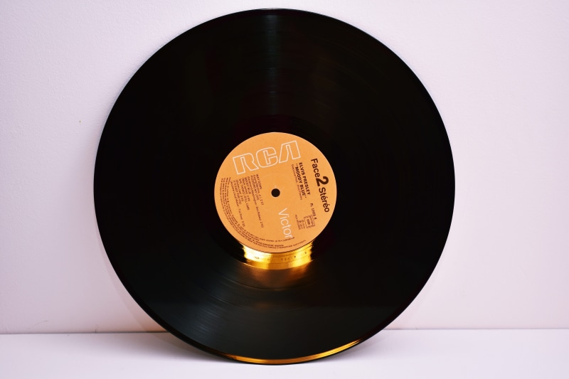 sound, single object, record, currency, business, audio, circle, wealth, 5K, vinyl, studio shot, communication, label, rhythm, no people, turntable, music