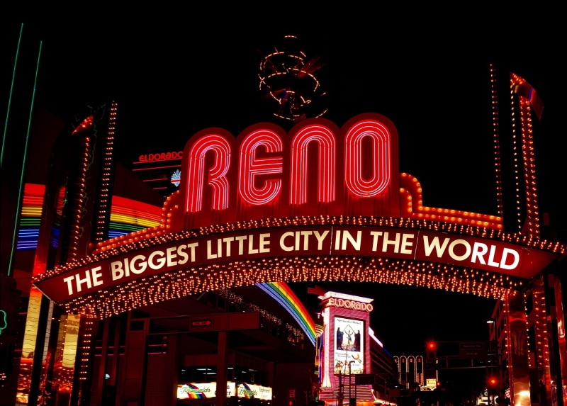 travel Locations, biggest, lighting Equipment, city, city Life, western script, text, communication, lights, illuminated, famous Place, Nevada, arts culture and entertainment
