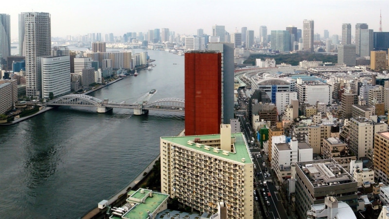 panorama, high, skyscraper, built structure, building exterior, architecture, modern, connection, no people, river, nature, office building exterior, bay