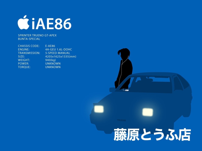 Initial D, transportation, businessman, people, technology, males, men, blue, 720P, simple background, business person, text, mode of transportation, occupation
