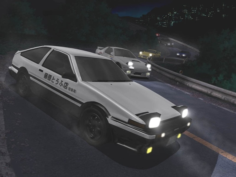 480P, Initial D