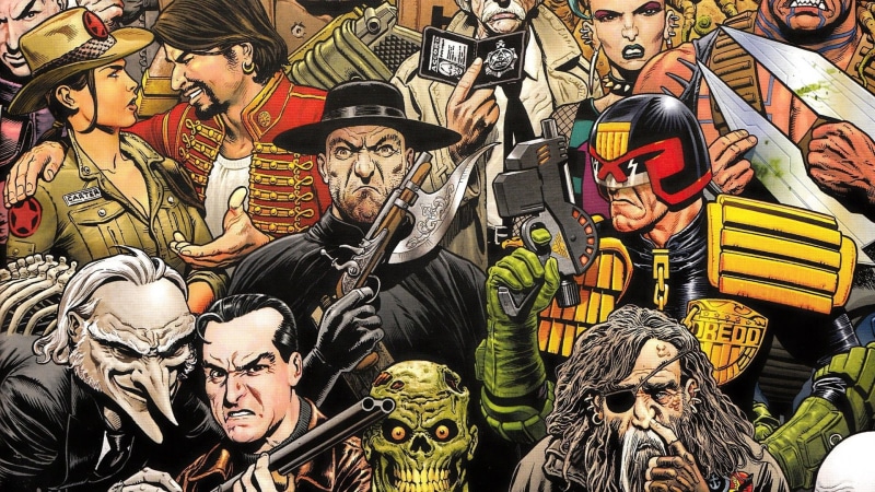 2000 AD, Judge Dredd, Comics, 1080P