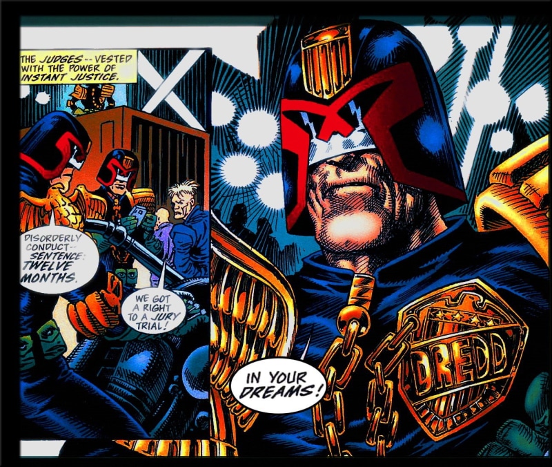 transfer print, retail, female likeness, script, no people, variation, day, Judge Dredd, for sale, non-western script, multi colored, choice, art and craft