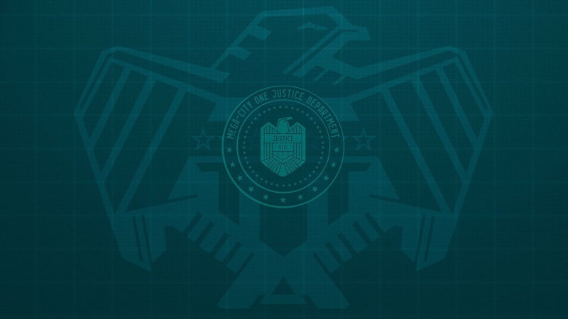 hd, green, 1080P, dredd, cartoon/comic, bird, judge, logo