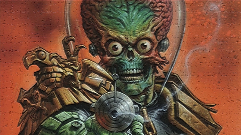 Judge Dredd, Mars Attacks Judge Dredd, 1080P