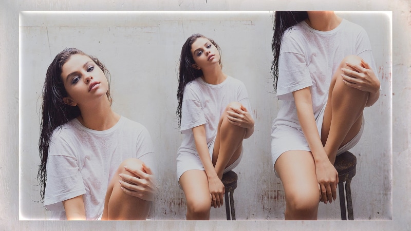 looking, collage, Selena Gomez, 1080P, young women, positive emotion, smiling, front view, people, singer, young adult, women, leisure activity, lifestyles