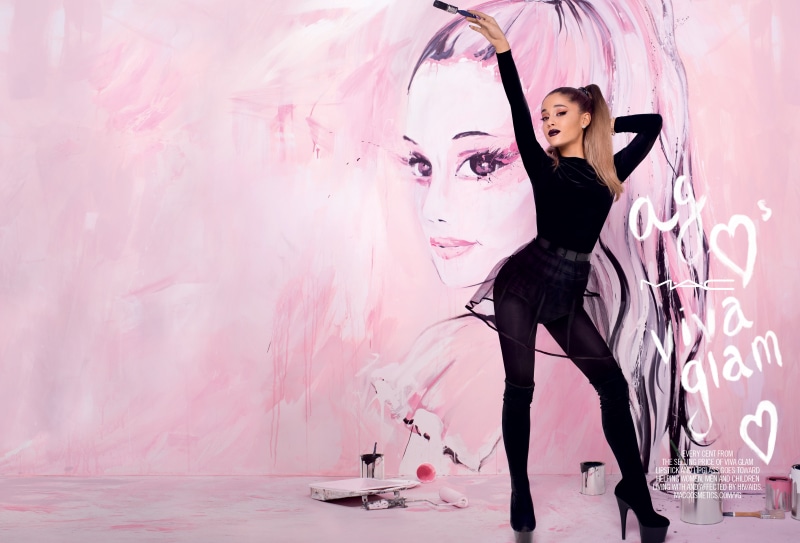 MAC Viva Glam, HD, 4K, Ariana Grande, Lipstick, grande, ariana, 4K
