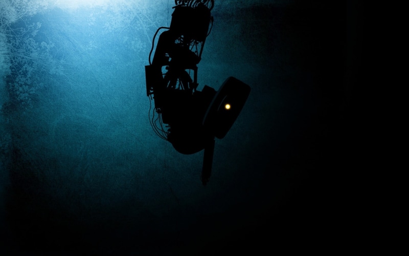illuminated, 1080P, leisure activity, video games, diving suit, underwater diving, aquatic sport, real people, Portal (game), nature, diving equipment