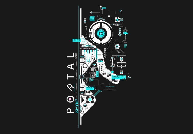 gamers, Portal 2, 720P, Portal (game), Gamer