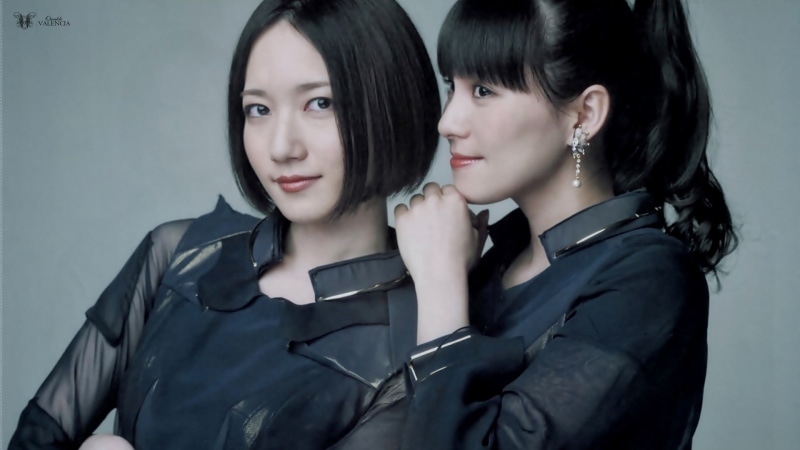 clothing, young women, indoors, Perfume (Band), studio shot, women, young adult, ayaka nishiwaki, portrait, Hiroshima, headshot, Achan, hairstyle, Nocchi
