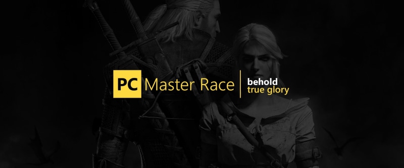 logo, indoors, race, Geralt of Rivia, script, studio shot, warning sign, communication, night, 2K, western script, violence, one person, yellow, pc, cordon tape