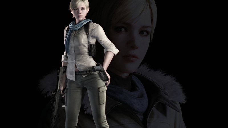 hairstyle, young adult, rifle, indoors, portrait, pistol, pretty girl, b.s.a.a., biohazard, resident evil, lifestyles, clothing, weapon, 1080P, gun, studio shot