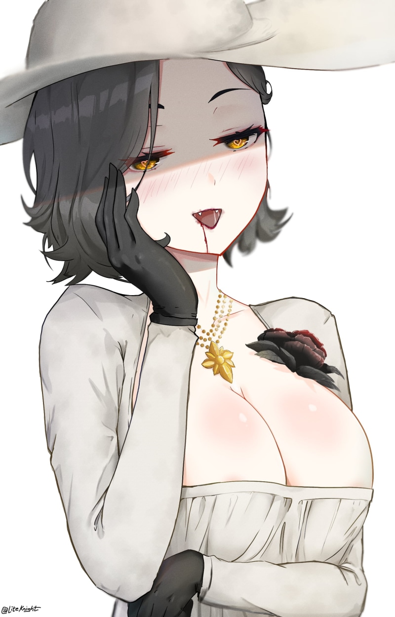 Resident Evil 2 (2019), Ada Wong, horror anime, Resident Evil 8: Village, video game art, lady dimitrescu, character design, resident Evil 8, video games