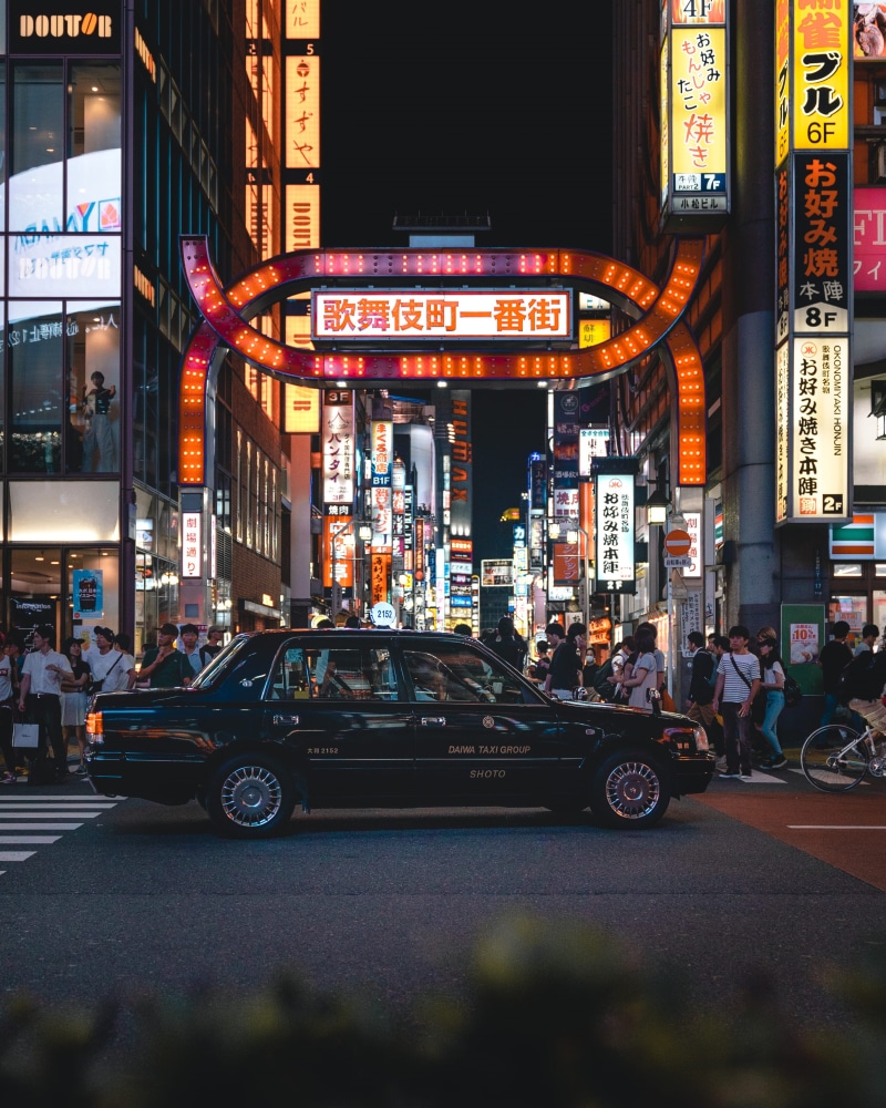tokyo Prefecture, tourism, urban, japan, sign, advertisement, 2K, outdoors, travel, 2018, manhattan - New York City, new York City, evening, store, color Image