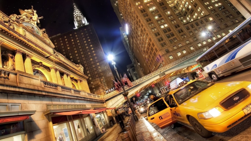 yellow, uSA, new York City, broadway - Manhattan, billboard, mode of transportation, public transportation, new, city Life, york, 1080P, avenue, outdoors