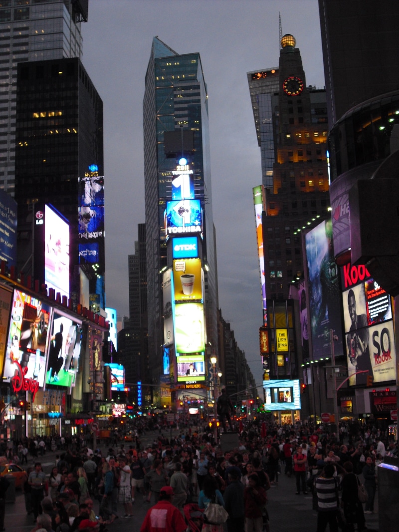 advertisement, built structure, modern, times Square - Manhattan, urban Scene, big apple, building, night, office building exterior, travel destinations