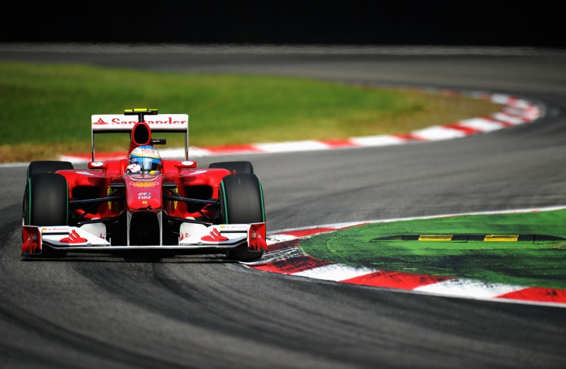 selective focus, motor racing track, race, turn, racecar, mode of transportation, toy car, transportation, sport, professional sport, formula one racing