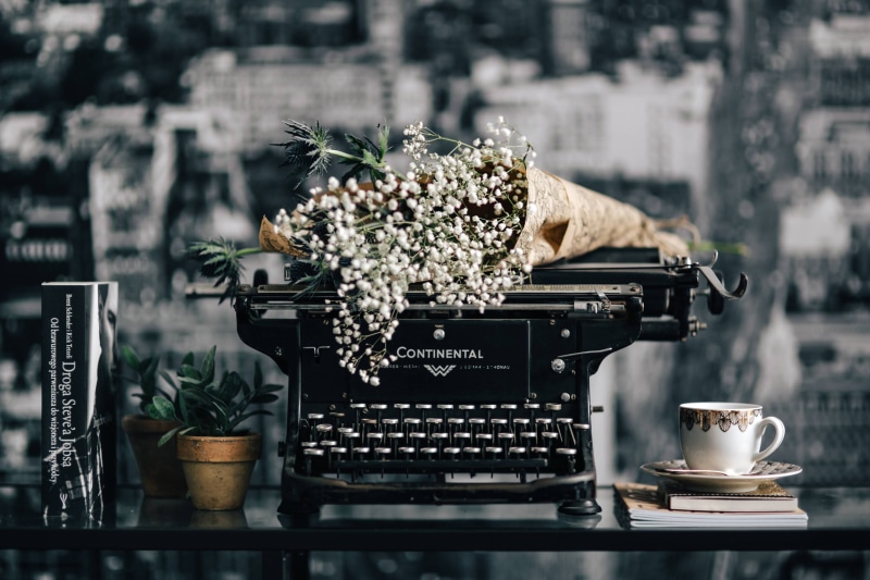 vintage, table, day, cyrylic, indoors, coffee - drink, flowering plant, drink, old, black, potted plant, retail, retro, focus on foreground, coffee, cup