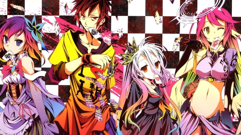 art and craft, variation, cards, multi colored, anime girls, clothing, Stephanie Dora, Shiro (No Game No Life), collection, retail, anime, for sale, 1080P