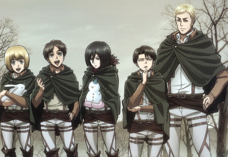 Mikasa Ackerman, 1080P, Erwin Smith, Levi Ackerman, Attack On Titan, Anime, Eren Yeager, Armin Arlert