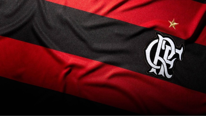 Clube de Regatas do Flamengo, Flamengo, black, 1080P, red