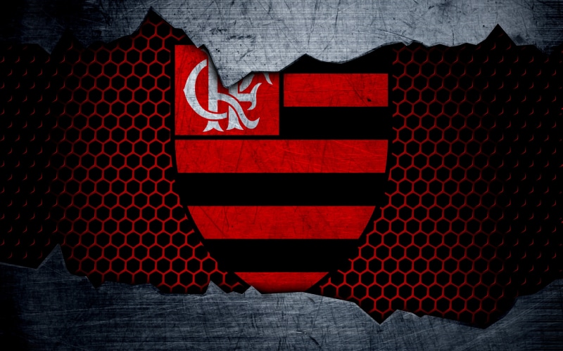 Logo, Clube de Regatas do Flamengo, Soccer, 4K