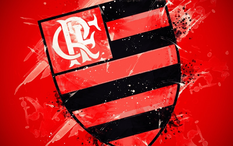 Soccer, Logo, 4K, Clube de Regatas do Flamengo