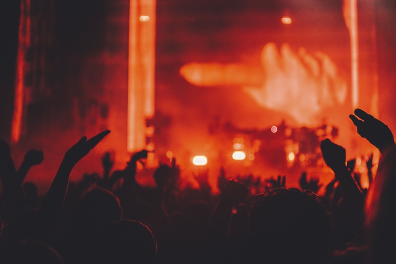 enjoy, group Of People, emotion, happy, arms Raised, party, crowd, hands, positive emotion, night, nightlife, fun, popular Music Concert, fan - Enthusiast