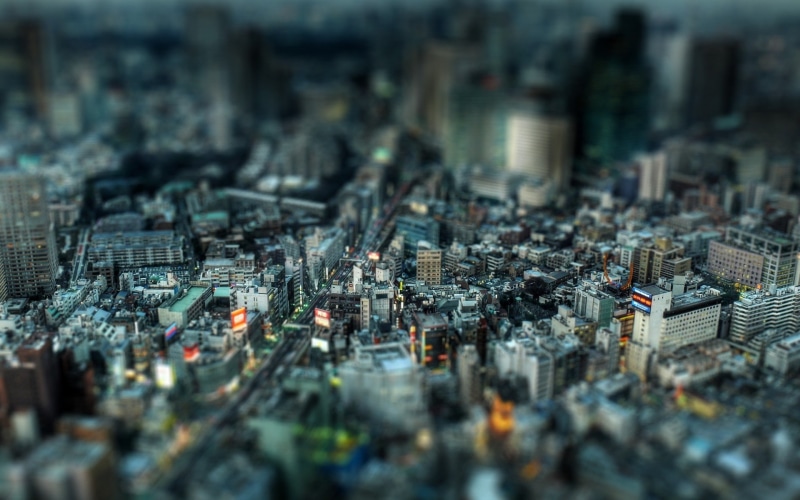 Tokyo, 1080P, photography, tilt shift, city, cityscape, Japan