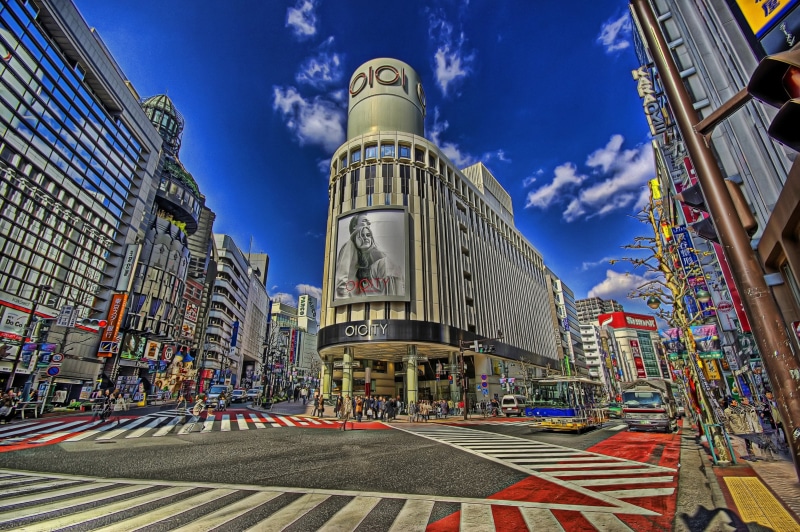 belief, nature, skyscraper, 4K, building, transportation, intersections, Shibuya, building exterior, place of worship, concrete, religion, Tokyo, Japan