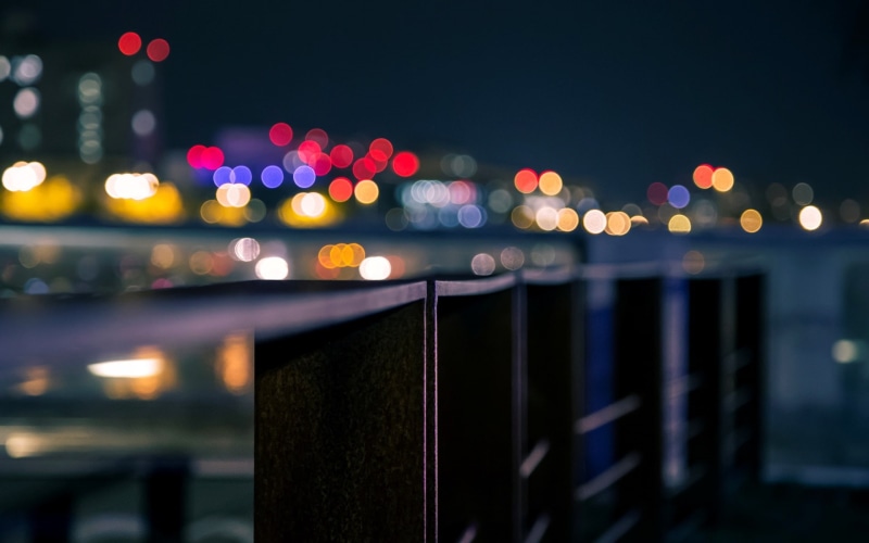 fantastic, blur, night, 1080P, city, lights