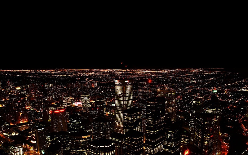 scenics, tokyo Prefecture, travel Destinations, building Exterior, office Building, downtown District, copy space, tall - high, dusk, clear sky, light