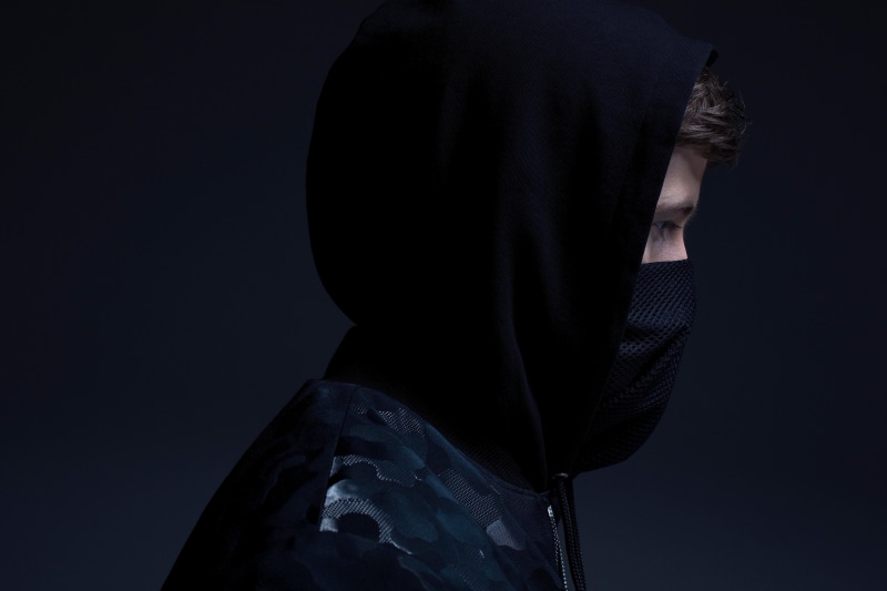 dark, black, 5K, hd, alan walker, 5k, 4k, music