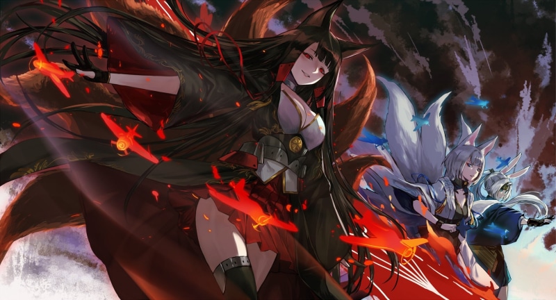 Anime, 1080P, Azur Lane, Bilan Hangxian