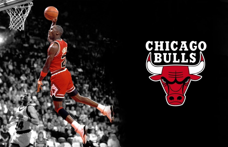 Chicago Bulls, basketball, Michael Jordan, 1080P