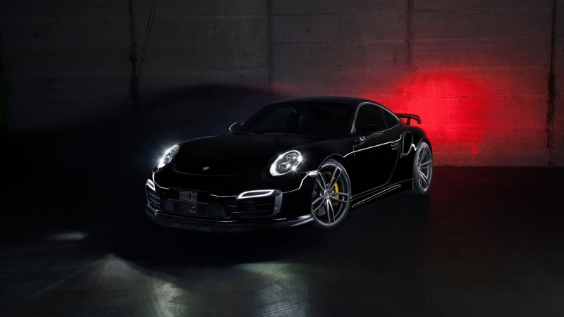 indoors, car, mode of transportation, vehicle, black color, table, black, luxury, dark, motor vehicle, security, single object, 1080P, black cars, copy space