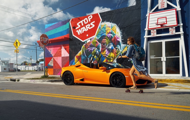 day, nature, sign, built structure, orange cars, Star Wars, transportation, near, women, backpacks, motor vehicle, city, architecture, 1080P, street, Yoda