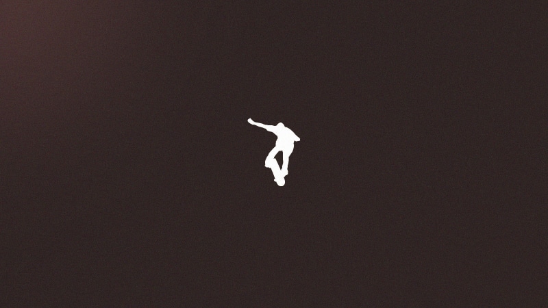 no people, black background, animal, one animal, 720P, mid-air, studio shot, mammal, simple background, minimalism, animal wildlife, copy space, skateboarding