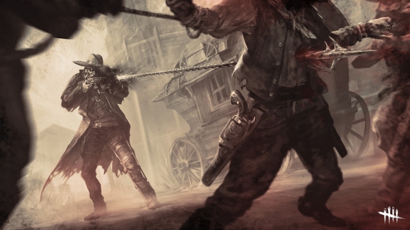 Dead by Daylight, video game art, western, 1080P, weapon