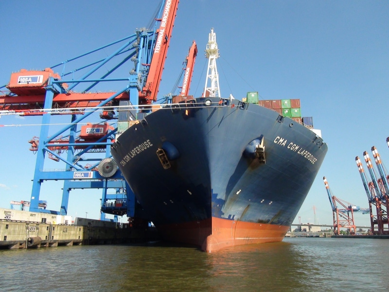 logistics, 2K, commercial dock, shipping, cargo container, machinery, business, container ship, freight transportation, sky, nature, dock, sea, transportation