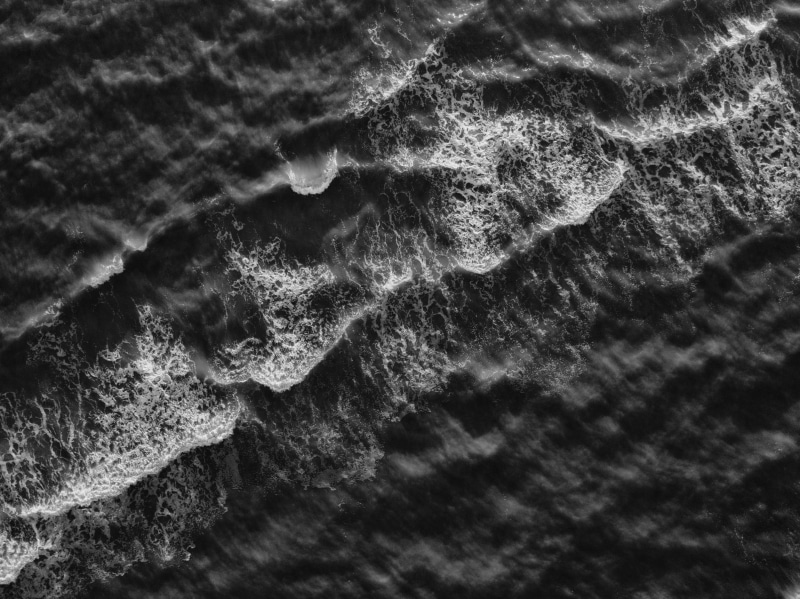 aquatic sport, day, dark, beach, nature, full frame, drone shot, white, high angle view, sport, outdoors, land, aerial shot, wave, black, ocean