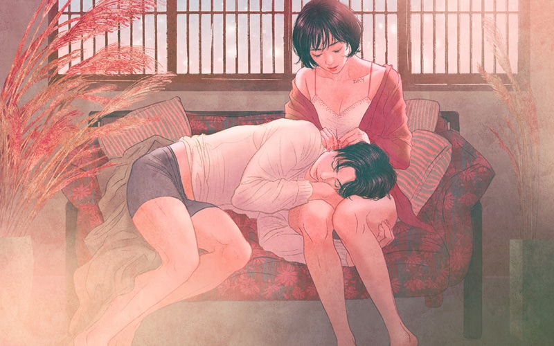 4K, couple, illustration, art, anime, zipcy, love