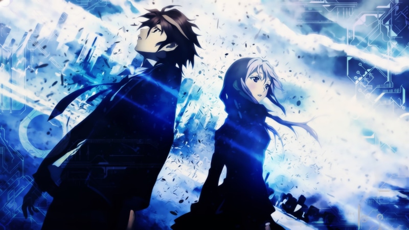 1080P, Shu Ouma, Inori Yuzuriha, Guilty Crown, Anime