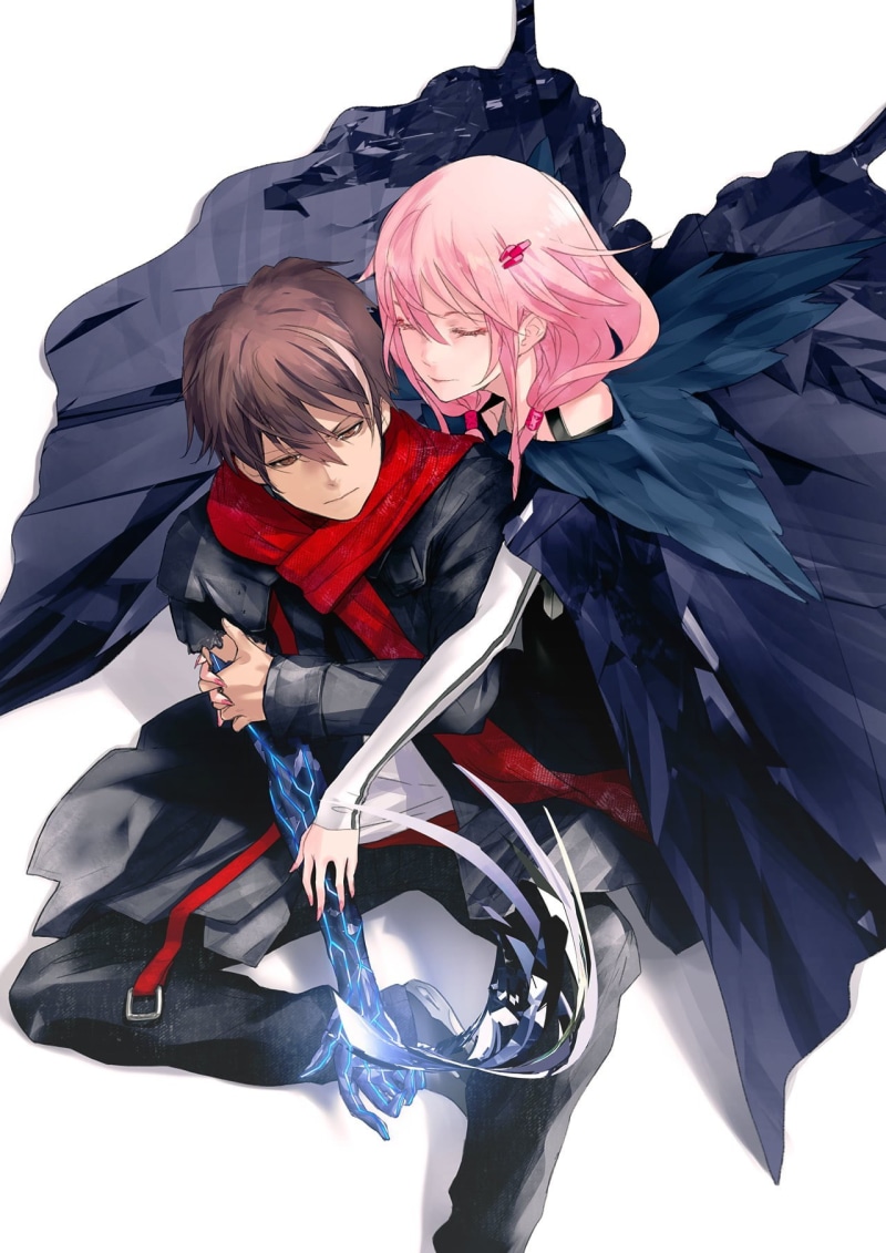 full length, son, people, child, men, scarf, adult, boys, parent, lifestyles, long hair, women, two people, offspring, 720P, clothing, females, Guilty Crown