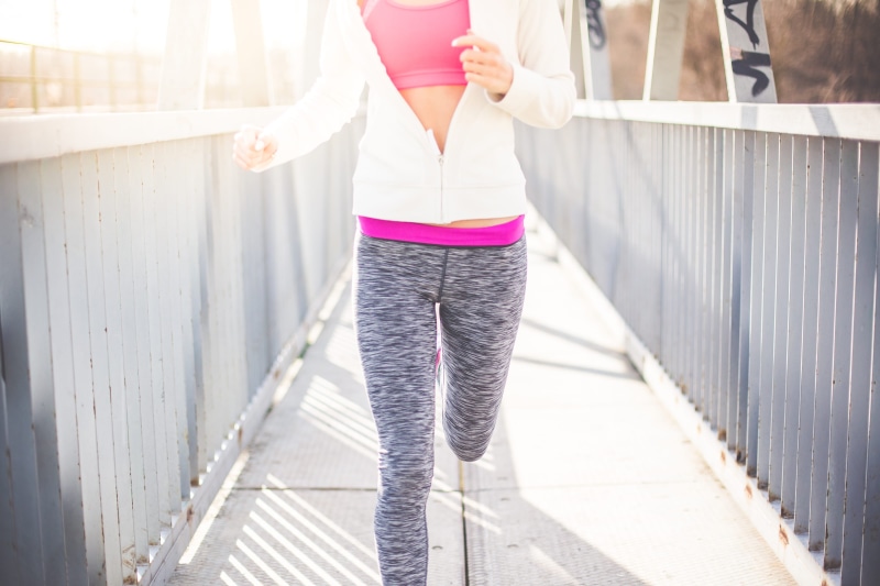 exercising, young women, athlete, healthy Lifestyle, sport, cardio, casual clothing, connection, sports Clothing, 4K, Jogging, only women, running, built structure