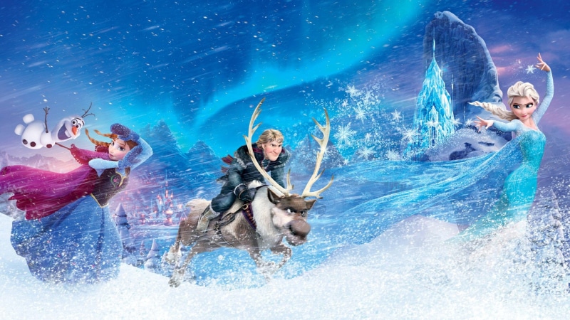 Olaf (Frozen), Elsa (Frozen), Kristoff (Frozen), Frozen, Sven (Frozen), Movie, 1080P, Anna (Frozen)