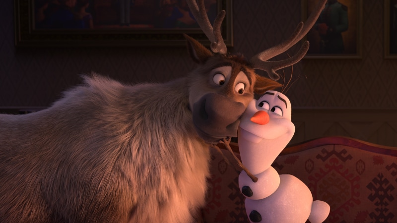4K, Sven (Frozen), Olaf (Frozen), Movie, Frozen 2