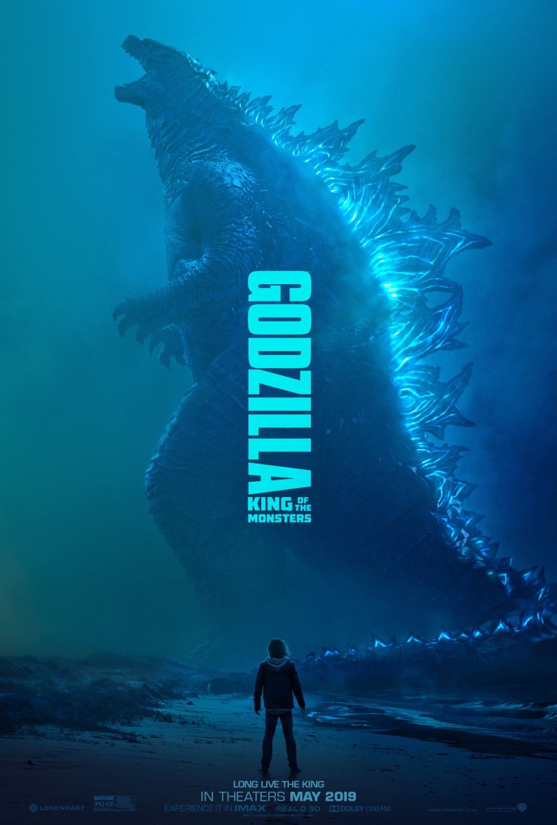 movies, 2K, movie poster, Godzilla, Godzilla: King of the Monsters